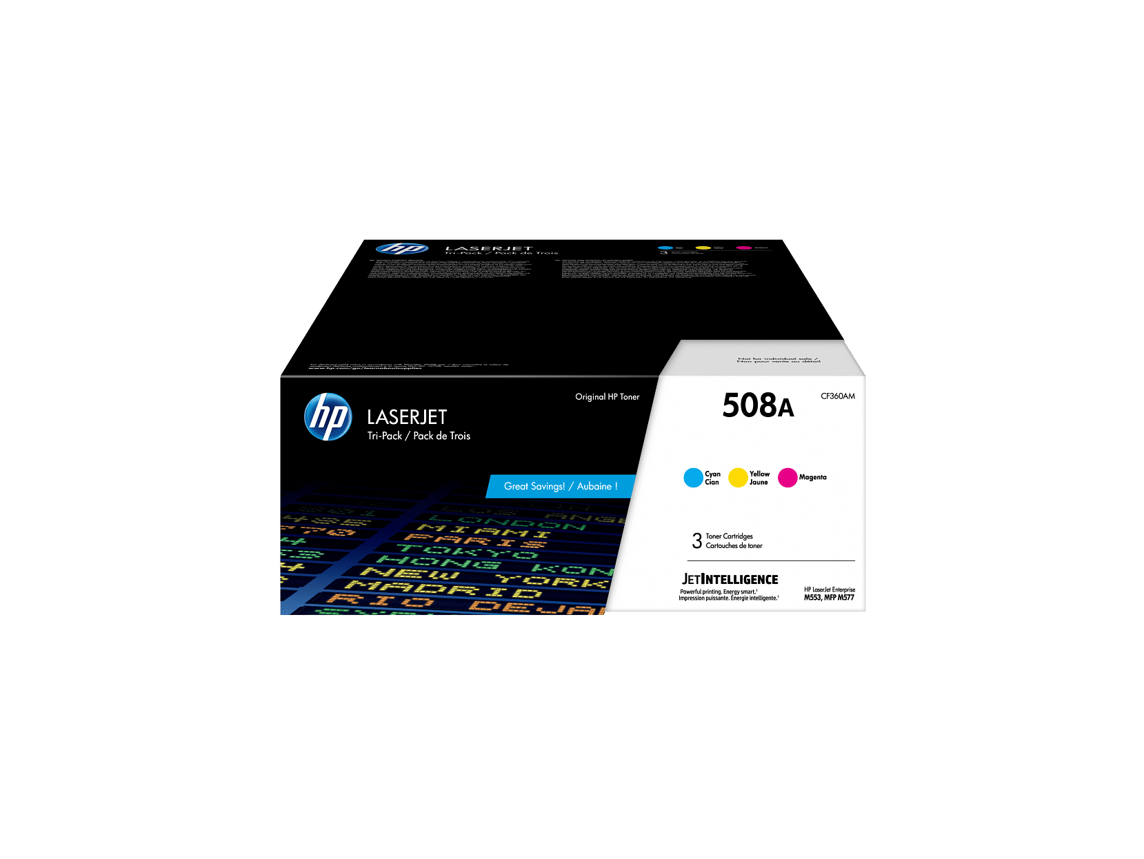 純正トナーカートリッジ HP 508A 黒色 CF360A Amazon.com: HP 508A Black Toner Cartridge for HP Printers