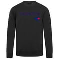 thumbnail image 2 of Men's Levelwear  Black Toronto Blue Jays City Connect Zane Back Splash Sweatshirt, 2 of 3