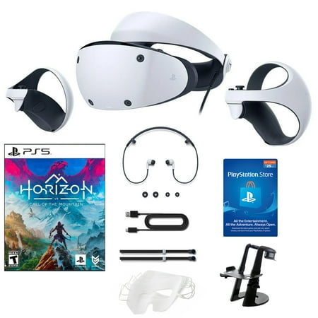 PlayStation VR2 Horizon Call of the Mountain with Accessories & $25 PSN