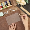 thumbnail image 3 of Hole Spacing Ruler 5.9x3.9inches Hole Distance Gauge Acrylic Positioning Calculation Ruler Rectangle Clear Acrylic Leather Hole Distance Tool for, 3 of 6