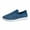 Blue, variant on Women's Slip On Shoes, Stretch Knit Walking Shoes, Comfort Sneaker for Work, Travel, Commute Leisure Women's Slip On Travel Soft Sole Comfortable Shoes Fashion Sports Breathable Shoes