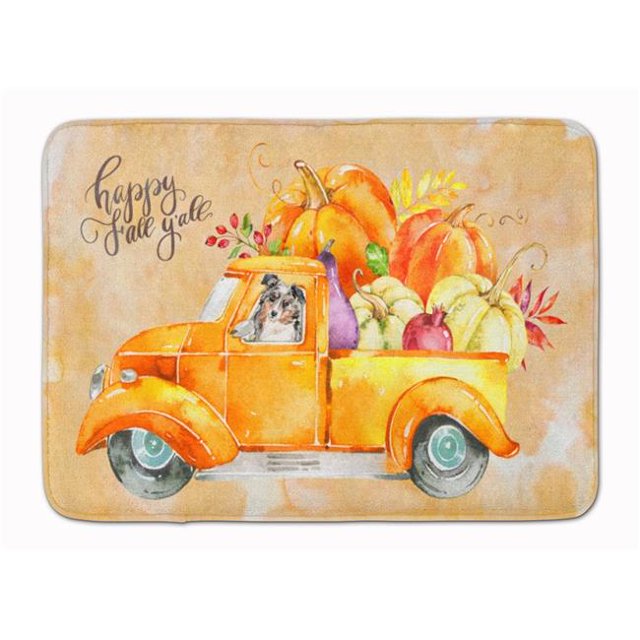 Carolines Treasures CK2646RUG Tapis en Mousse à Mémoire de Forme Lavable en Machine Australian Shepherd