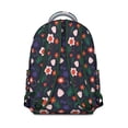 thumbnail image 3 of "Trendy Flowers Backpack - Sunflower Design School Bag for Women, Water-Resistant, Lightweight, Large Capacity for College, Office & Daily Use", 3 of 6