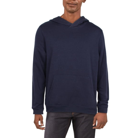 Ideology Mens Solid Fleece Hoodie