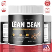 Lean Bean Powder Advanced Formula Supplement to Support Active Lifestyle LeanBean 90 Servings