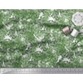 thumbnail image 3 of Soimoi Green Cotton Voile Fabric Pine Leaves Print Sewing Fabric Yard 42 Inch Wide, 3 of 3