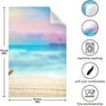 thumbnail image 4 of Kitchen Towels Summerbeach Starfish Pattern Cleaning Towel Absorbent Hand Towels Tea Towels for Home Restaurant Dish Clean 28" x 18", 6PCS, 4 of 7