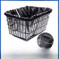 thumbnail image 1 of Funda impermeable para cesta de bicicleta, funda impermeable para lluvia, forro para cesta de bicicleta, cesta de bicicleta, 1 of 5