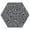 Harp, variant on Kallisto 8-in. x 9-in. Hexagon Terrazzo Matte Porcelain Wall & Floor Tile