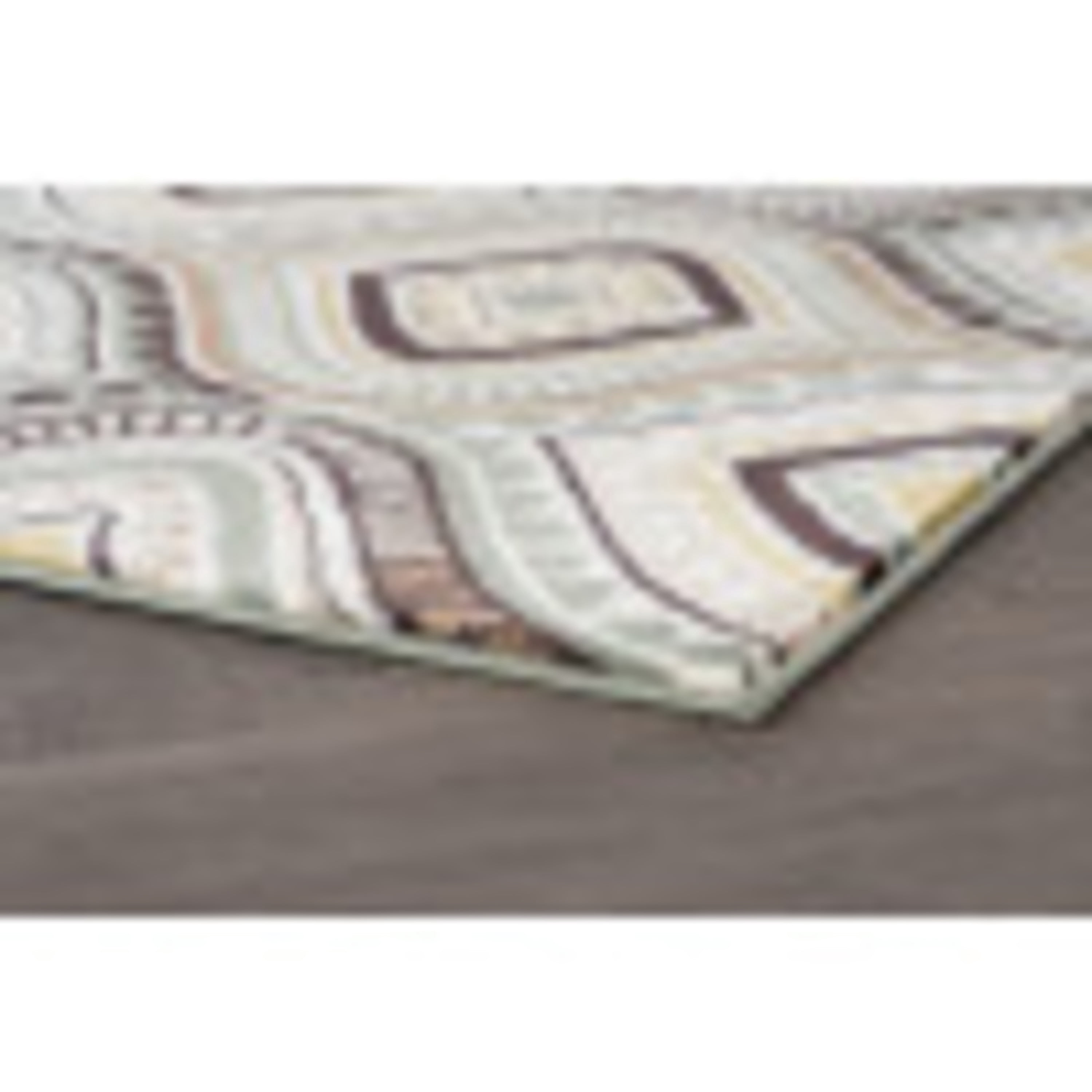 Capri Contemporary 8' x 10' Multi-Color Polypropylene Indoor Area Rug