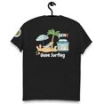 thumbnail image 3 of Gen X Gone Surfing – Retro Beach Vibes T-Shirt (Black, S), 3 of 3
