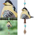 thumbnail image 4 of Viento Encantadores Bird Bell Windchime Hanging Casa Costilería Canción Pájaros Campana Resin Garden Patio Del, 4 of 9