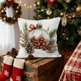 thumbnail image 4 of Christmas Pillow Cover Holiday Decoration Sofa Decoration Linen Pillow Home Sofa Holiday Decoration Pillow Cover, 4 of 6