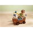 thumbnail image 3 of Little Tikes Play 'n Scoot Pirate Ship, Foot-to-Floor Push Ride-On, 3 of 6