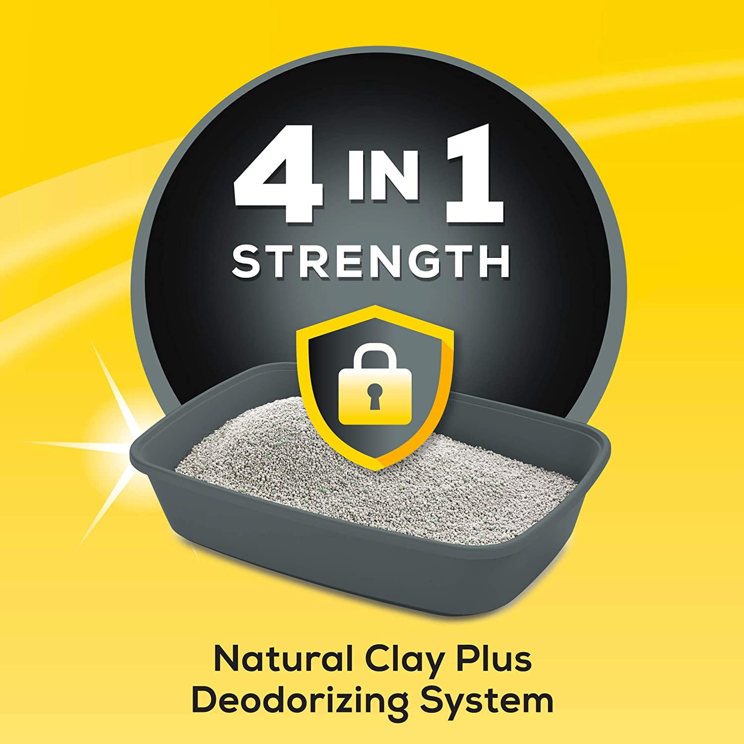 (2 pack) Purina Tidy Cats 4-In-1 Strength Clumping Cat Litter, Floral Scent, 20 lb Jug