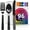 Black, variant on DecorRack 96 Pieces Plastic Cutlery Set, Disposable Forks, Knives, Spoons, Party Utensils, Black (96 Pack)