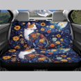 thumbnail image 3 of Chririnla Car Seat Covers for Interior Automotive, Cat and Daisy Pattern Design 2pcs Car Rear Seat Covers Non-Slip Comfortable, 3 of 7