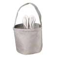 thumbnail image 4 of Cesta con orejas de conejo Sunnimix Decoración gris, 4 of 8