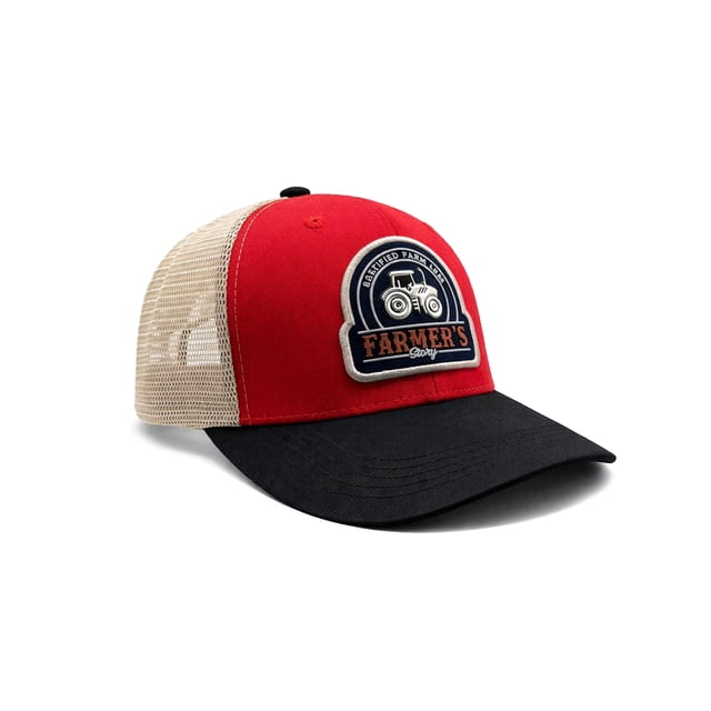 KNITE Gorra Farmer Truck Azul Trucker Hombre Ajustable Tractor Maquinaria Rancho