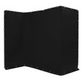thumbnail image 4 of Ikan 13.1x7.8' Portable Panoramic Backdrop, Black, 4 of 7
