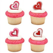 Love is in the Air Cupcake Rings 12ct