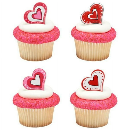 Love is in the Air Cupcake Rings 12ct