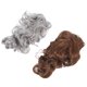 thumbnail image 5 of 2 uds 30cm Peluca de cola de caballo mujer pinza de garra extensiones de cabello postizo peluca rizada, 5 of 8