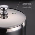 thumbnail image 3 of Recipiente Europa De Condimento De Metal, Espejo Pulido Pulido Y Bote De Condimento Fácil De Limpiar Con Base De Tapa Y Cuchara Para Sal L, 3 of 7