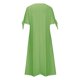 thumbnail image 4 of Vestido Corto de Manga Larga para Mujeres Moda Verano Casual Cuello en V Botón de Manga Corta Vestido Largo, 4 of 6
