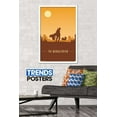 thumbnail image 2 of Star Wars: The Mandalorian - Mando and The Child At Dusk Wall Poster, 22.375" x 34", Framed, 2 of 2