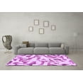 thumbnail image 3 of Ahgly Company Indoor Rectangle Abstract Purple Modern Area Rugs, 2' x 3', 3 of 4