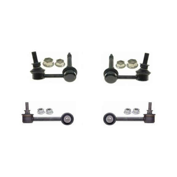 Front and Rear Sway Bar Links For 08-13 Infiniti G37 Rear Wheel Drive