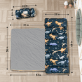 thumbnail image 2 of Primlect Nap Mat, 45" x 22" , Ultra Soft Rolled Sleeping Bags with Removable Pillow, for Daycare, 2 of 6
