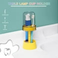 thumbnail image 3 of Toothbrush Holder Stand with Tooth Brush Cups/Cover, Toothpaste Holder Stand with 3Slots，Dental Storage Organizer Holder Stand, for Toothpaste (Yellow), 3 of 7