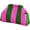 Pink-green Stripe, variant on Evening Bag Clutch Purses for Women Beach Woven Crochet Handbag Dumpling Clutch Ruched Cloud Purse colorblock bag