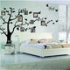 thumbnail image 4 of Calcomanía de pared de árbol, pegatinas 3D, marco de fotos DIY, pegatinas de pared, decoraciones artísticas para dormitorio, sala de estar, dormitorio (negro recto, M: 180*250CM), 4 of 5