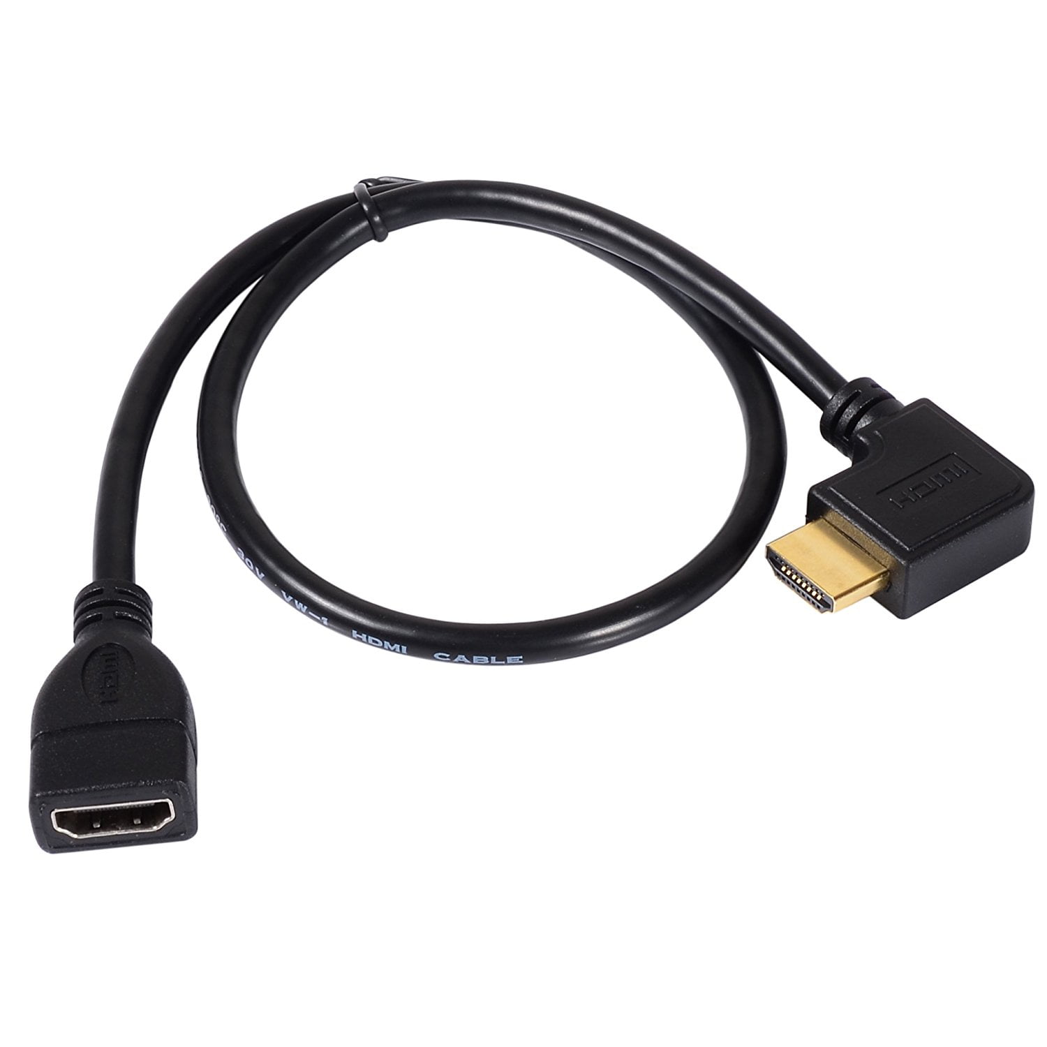 Smays Right Angle HDMI Extension Cord Connect Your Monitor or TV to