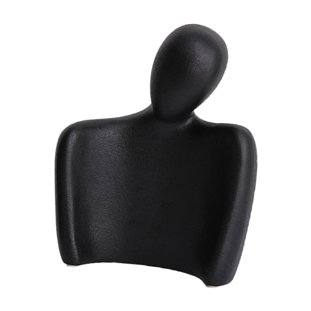Figuras abstractas de personajes para amantes, gabinetes, esculturas para parejas, decoración. Negro L