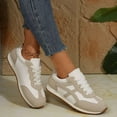 thumbnail image 6 of Women’s Breathable Fabric Upper Non-Slip Outsole Walking, Tennis & Running Shoes - Fashionable Colorblock Design Wide Toe Sneakers 2026, 6 of 8