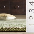 thumbnail image 5 of SAFAVIEH Natura Willoughby Distressed Area Rug, Green/Ivory, 6' x 6' Square, 5 of 11