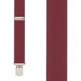 thumbnail image 2 of SuspenderStore Solid Color Suspenders -1.5-Inch Wide Elastic - Pin Clip - 4 Sizes, Includes Big & Tall, 2 of 4