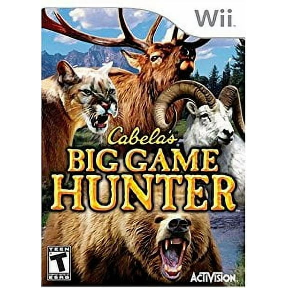 Cabelas Big Game Hunter - Nintendo Wii