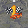 thumbnail image 4 of Inktastic Number One Race Car Boys or Girls Baby Bodysuit, 4 of 5