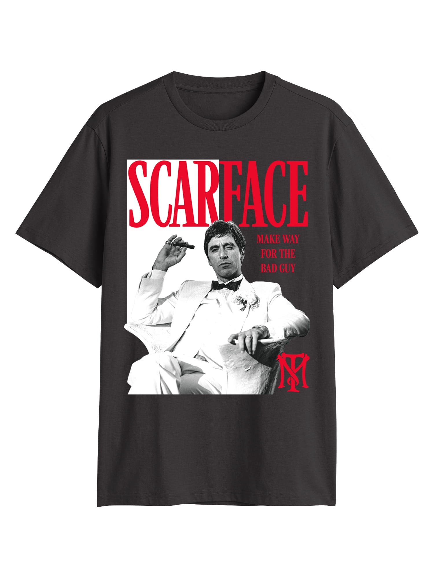 Scarface Men's and Big Men's Tony Poster Graphic Tee, Sizes S-3XL