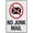 Warning Sign 2, variant on No Left Turn Outdoor Safe Sign - 8"x12", UV Protected, Weatherproof - Intersection, Street, Parking Lot, Road Alert