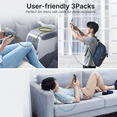 thumbnail image 6 of Micro USB Cable, 3Pack 10FT Android Charger Cable Long Braided Fast Charging Cable Compatible with Samsung Galaxy S7 S6 S5, 6 of 9