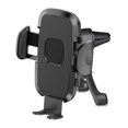 thumbnail image 2 of HAOANCar Air Vent Phone Mount - Safe & Non-obstructive View  Heat & Cold Dispersion for Optimal Phone Temperature  Secure Elastic Socket Lock  Damping Silicone Clamp for Scratch-free Grip, 2 of 7