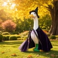 thumbnail image 6 of Halloween Goose Outfit Clothes, Porch Goose Outfits,Lawn Goose Statue Birthday Halloween Christmas Fall Lawn Goose Clothing Costume Porch Goose for Outdoor Garden Yard Decor, 6 of 7