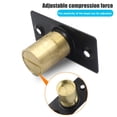 thumbnail image 4 of HLONK 4 Pcs Boules de Porte de Placard Loquet de Remplacement Boule Loquet Quincaillerie de Porte Acier Inoxydable Double Réglable Entraînement Puissant Loquet de Porte pour Portes Intérieures de Garde-Manger, 4 of 8