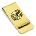thumbnail image 1 of Stainless Steel Geometric Polygon Parrot Animal Classic Slim Money Clip Credit Card Holder, 1 of 2